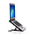 Soporte Ordenador Portatil Universal S02 para Samsung Galaxy Book Flex 13.3 NP930QCG Negro