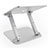 Soporte Ordenador Portatil Universal S08 para Apple MacBook Air 13 pulgadas Plata