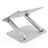 Soporte Ordenador Portatil Universal S08 para Apple MacBook Pro 13 pulgadas Plata