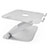 Soporte Ordenador Portatil Universal S08 para Apple MacBook Pro 13 pulgadas Retina Plata