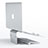 Soporte Ordenador Portatil Universal S09 para Apple MacBook Pro 13 pulgadas (2020) Plata