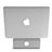 Soporte Ordenador Portatil Universal S11 para Apple MacBook Air 13 pulgadas (2020) Plata