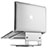 Soporte Ordenador Portatil Universal S16 para Apple MacBook Air 13 pulgadas (2020) Plata