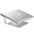 Soporte Ordenador Portatil Universal S16 para Apple MacBook Air 13 pulgadas Plata