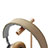 Soporte Universal de Auriculares Cascos Oro