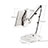 Soporte Universal Sostenedor De Tableta Tablets Flexible H07 para Apple iPad 2 Blanco