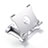 Soporte Universal Sostenedor De Tableta Tablets Flexible H09 para Samsung Galaxy Tab 2 10.1 P5100 P5110 Blanco