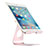 Soporte Universal Sostenedor De Tableta Tablets Flexible K15 para Apple iPad 4 Oro Rosa