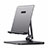 Soporte Universal Sostenedor De Tableta Tablets Flexible K17 para Apple iPad Pro 12.9 (2022) Gris Oscuro