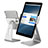 Soporte Universal Sostenedor De Tableta Tablets Flexible K21 para Samsung Galaxy Tab A6 7.0 SM-T280 SM-T285 Plata