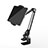 Soporte Universal Sostenedor De Tableta Tablets Flexible T43 para Apple iPad 3 Negro