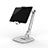 Soporte Universal Sostenedor De Tableta Tablets Flexible T44 para Samsung Galaxy Tab S7 Plus 12.4 Wi-Fi SM-T970 Plata