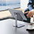 Soporte Universal Sostenedor De Tableta Tablets N05 para Apple iPad 10.2 (2021) Gris Oscuro