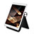 Soporte Universal Sostenedor De Tableta Tablets N06 para Samsung Galaxy Tab S7 Plus 5G 12.4 SM-T976 Negro