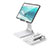 Soporte Universal Sostenedor De Tableta Tablets N07 para Apple iPad Pro 12.9 (2020) Blanco
