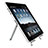 Soporte Universal Sostenedor De Tableta Tablets para Apple iPad 2 Plata