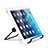 Soporte Universal Sostenedor De Tableta Tablets T20 para Apple iPad 2 Negro