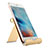 Soporte Universal Sostenedor De Tableta Tablets T27 para Apple iPad 4 Oro