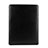 Suave Cuero Bolsillo Funda para Apple iPad 2 Negro