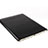 Suave Cuero Bolsillo Funda para Samsung Galaxy Tab S3 9.7 SM-T825 T820 Negro