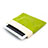 Suave Terciopelo Tela Bolsa Funda para Apple iPad 3 Verde