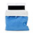 Suave Terciopelo Tela Bolsa Funda para Samsung Galaxy Tab Pro 10.1 T520 T521 Azul Cielo