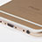 Tapon Antipolvo Lightning USB Jack J03 para Apple iPad 10.2 (2020) Blanco