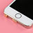 Tapon Antipolvo Lightning USB Jack J05 para Apple iPod Touch 5 Oro Rosa