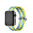 Tela Correa De Reloj Pulsera Eslabones para Apple iWatch 4 40mm Amarillo