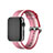 Tela Correa De Reloj Pulsera Eslabones para Apple iWatch 4 44mm Rosa