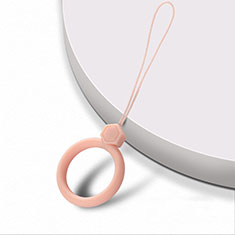 Acollador Cordon Lanyard con Anillo R01 para Apple iPhone 11 Rosa