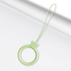 Acollador Cordon Lanyard con Anillo R07 para HTC U19E Verde