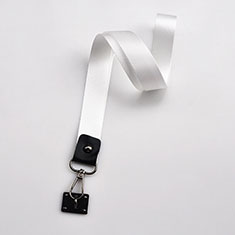 Acollador Cordon Lanyard K09 para Motorola Moto G51 5G Blanco