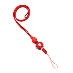 Acollador Correa de Cuello Cordon Lanyard N04 para Xiaomi Mi 8 Rojo