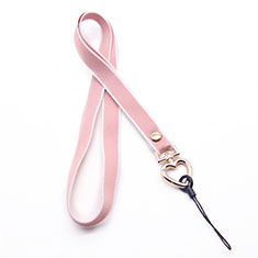 Acollador Correa de Cuello Cordon Lanyard N06 para Xiaomi Redmi Note 6 Pro Rosa