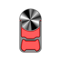 Anillo de dedo Soporte Magnetico Universal Sostenedor De Telefono Movil H21 para Huawei Mate 20 Lite Rojo