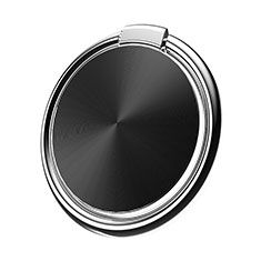 Anillo de dedo Soporte Magnetico Universal Sostenedor De Telefono Movil Z01 para Huawei Mate 20 Lite Negro