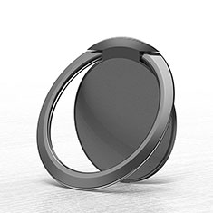 Anillo de dedo Soporte Magnetico Universal Sostenedor De Telefono Movil Z03 para Apple iPhone 11 Pro Negro