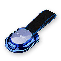 Anillo de dedo Soporte Universal Sostenedor De Telefono Movil R11 Azul