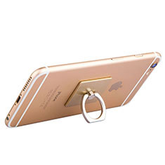 Anillo de dedo Soporte Universal Sostenedor De Telefono Movil Z01 para Sony Xperia 10 Oro