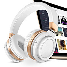 Auricular Cascos Bluetooth Auriculares Estereo Inalambricos H71 para Apple iPhone 11 Pro Max Blanco