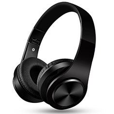Auricular Cascos Bluetooth Auriculares Estereo Inalambricos H76 para Oppo A2 Pro 5G Negro