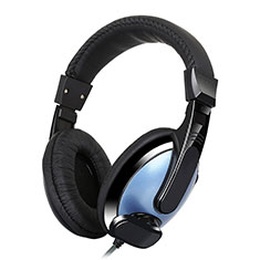 Auricular Cascos Estereo Auriculares H53 para Sony Xperia L3 Azul