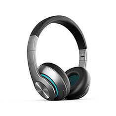 Auricular Cascos Estereo Bluetooth Auriculares Inalambricos H70 para Sharp AQUOS Sense4 Plus Gris