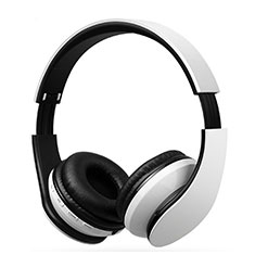 Auricular Cascos Estereo Bluetooth Auriculares Inalambricos H74 para Oppo A77 4G Blanco