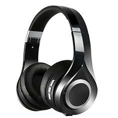Auricular Cascos Estereo Bluetooth Auriculares Inalambricos H75 para Motorola Moto G9 Play Negro