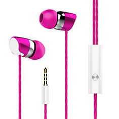 Auriculares Estereo Auricular H16 para Oppo Reno5 Pro 5G Rosa Roja