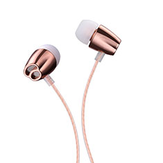 Auriculares Estereo Auricular H26 para Huawei P Smart 2019 Oro Rosa