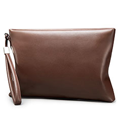 Bolso Cartera Protectora de Cuero Universal para Xiaomi Mi 10 Ultra Marron