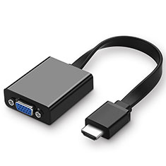 Cable Adaptador HDMI Macho a VGA H01 para Huawei MateBook D15 2020 15.6 Negro